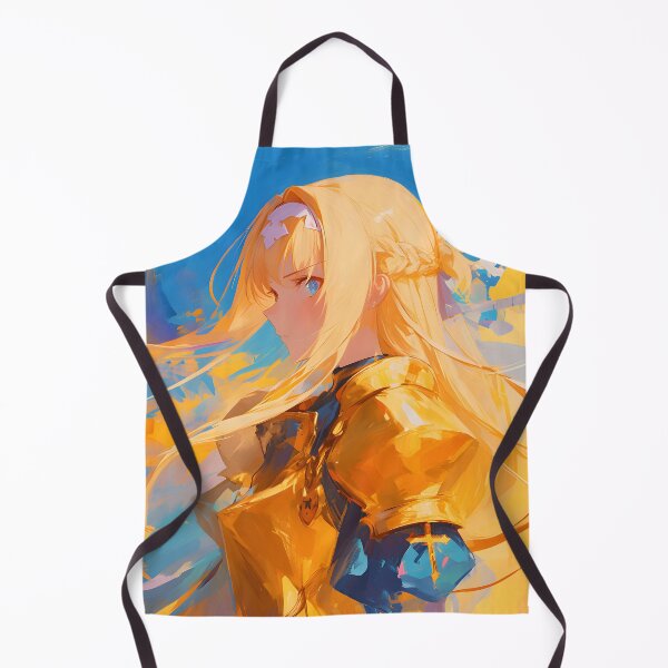 Item preview, Alice SAO Cute Anime Girl – Oil Painting Style designed and sold by DGitaldreamgirl.