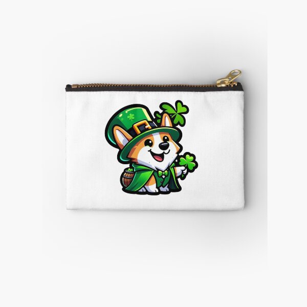 Item preview, st patrick corgi designed and sold by FerdiEverywhere.