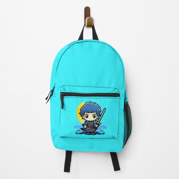 Item preview, Little cartoon samurai with blue hair designed and sold by AD-Digital-Art.