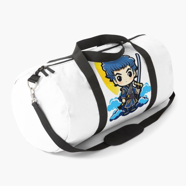 Item preview, Little cartoon samurai with blue hair designed and sold by AD-Digital-Art.