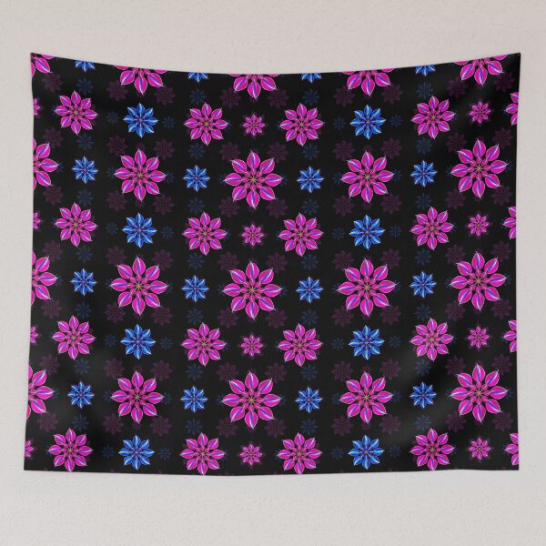 Item preview, Stylized Dark Floral Pattern designed and sold by DFLC Prints.