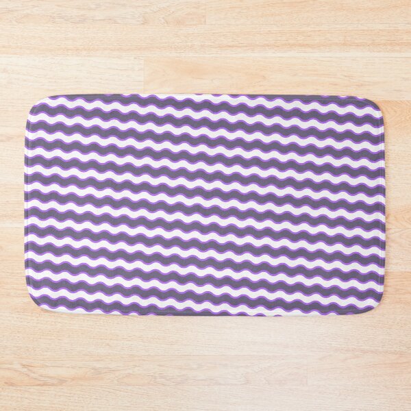 Item preview, Purple & Grey Alternating Color Wave Lines Prolific Pattern designed and sold by Alchemy-A-La-G.