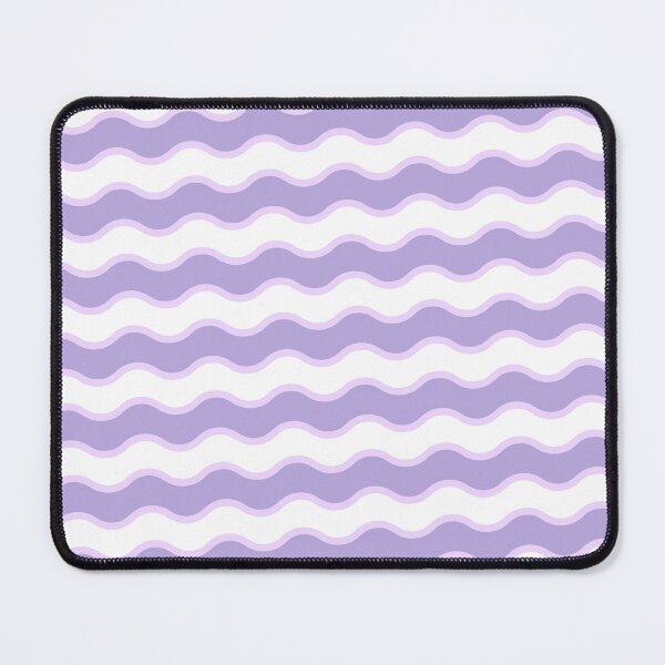 Item preview, Lavender & Violet Alternating Color Wave Lines Prolific Pattern designed and sold by Alchemy-A-La-G.