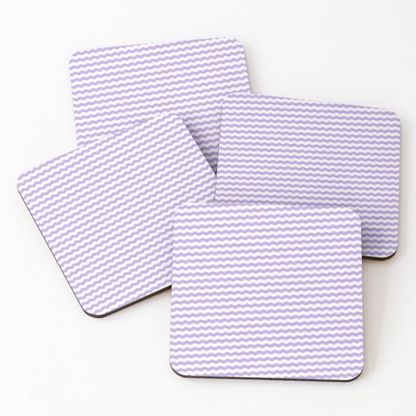 Item preview, Lavender & Violet Alternating Color Wave Lines Prolific Pattern designed and sold by Alchemy-A-La-G.
