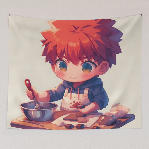 Item preview, Shirou Emiya Chibi - Fate series 10 designed and sold by Infinite-Aspire.
