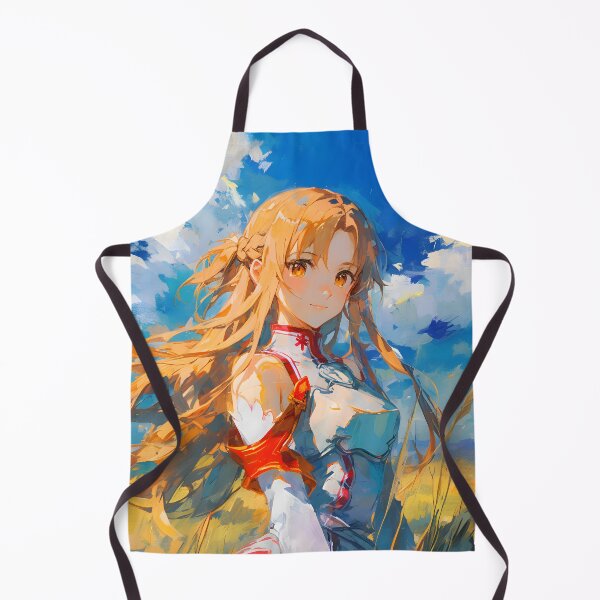 Item preview, Asuna SAO Cute Anime Girl – Oil Painting Style designed and sold by DGitaldreamgirl.
