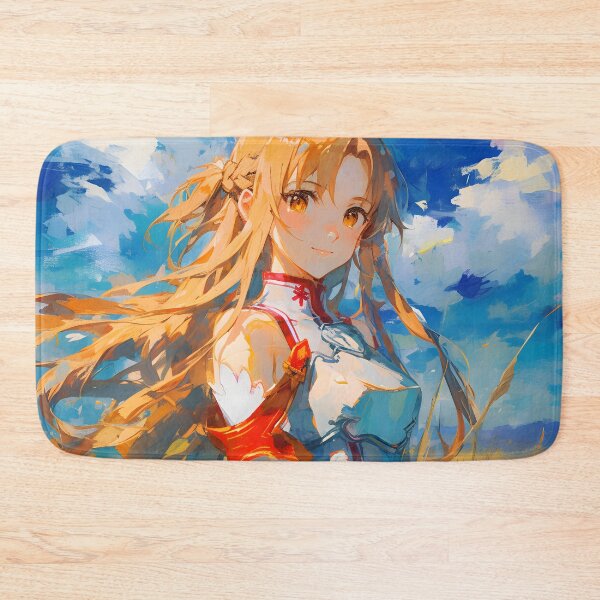 Item preview, Asuna SAO Cute Anime Girl – Oil Painting Style designed and sold by DGitaldreamgirl.
