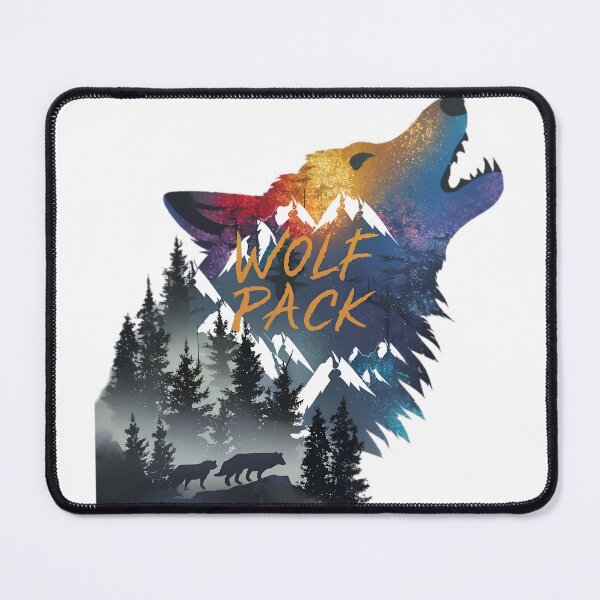 Item preview, Wolf Pack In Mountains designed and sold by PlanetMarker.