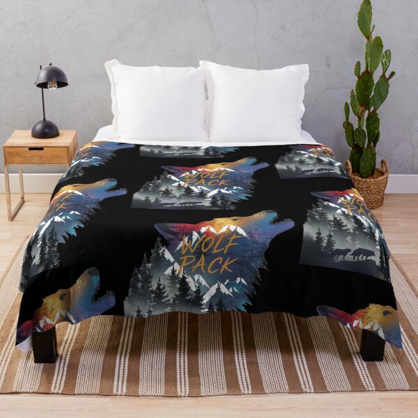 Item preview, Wolf Pack In Mountains designed and sold by PlanetMarker.
