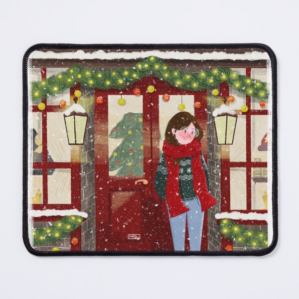 Item preview, Carol in a Coffee Shop designed and sold by carolineillust.