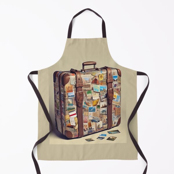 Item preview, "Travel Sticker Suitcase" designed and sold by Artisticanvas.