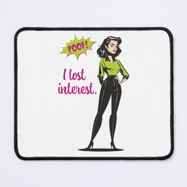 Item preview, Poof! She already lost interest. designed and sold by Cleverist1.