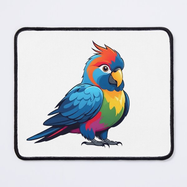 Item preview, Cute Colorful Cockatiel Parrot designed and sold by ArtCornerStudio.