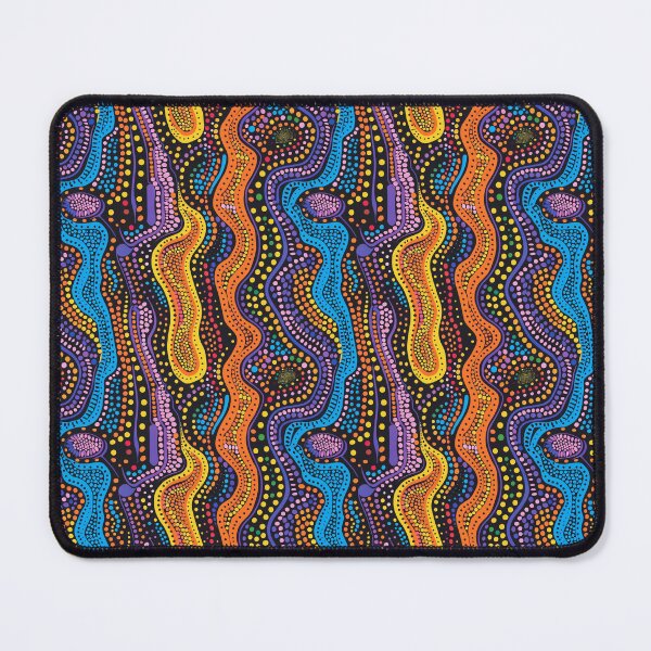 Item preview, Vibrant Serpentine Ripples designed and sold by Chreggie.