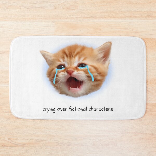 Item preview, Crying Over Fictional Characters designed and sold by BookishLounge.