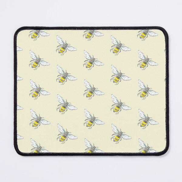 Item preview, Little bee watercolor sketch art designed and sold by Sarah Trett.