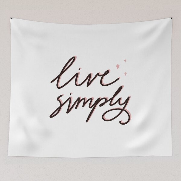 Item preview, Live simply designed and sold by pinkyfish1010.