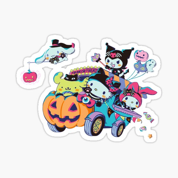 Artikel-Vorschau von Halloween-Chibis, designt und verkauft von purple dojo store.