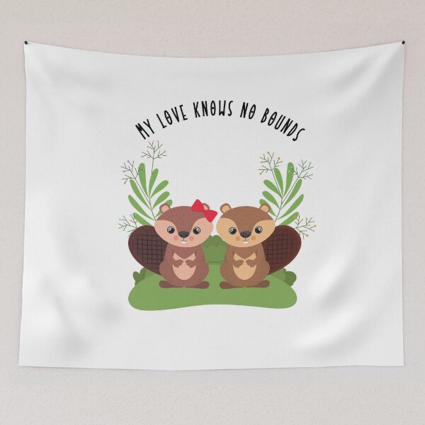 Item preview,  My love knows no bounds- Pibubear designed and sold by DunuStore.
