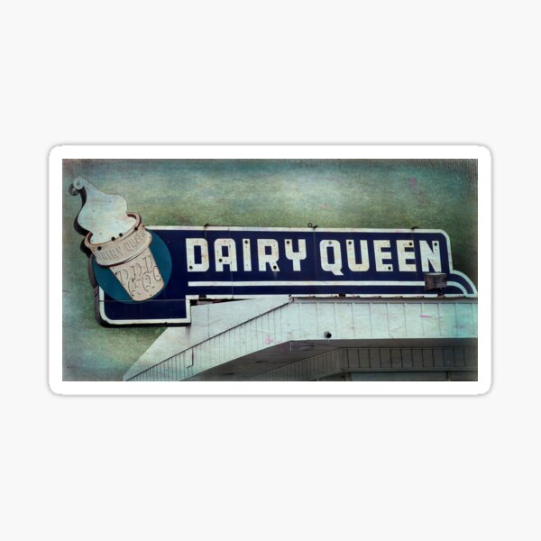 Vintage DQ Sign Sticker