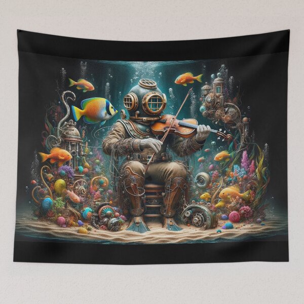 Item preview, Underwater Music...008... designed and sold by AtelierFafard.