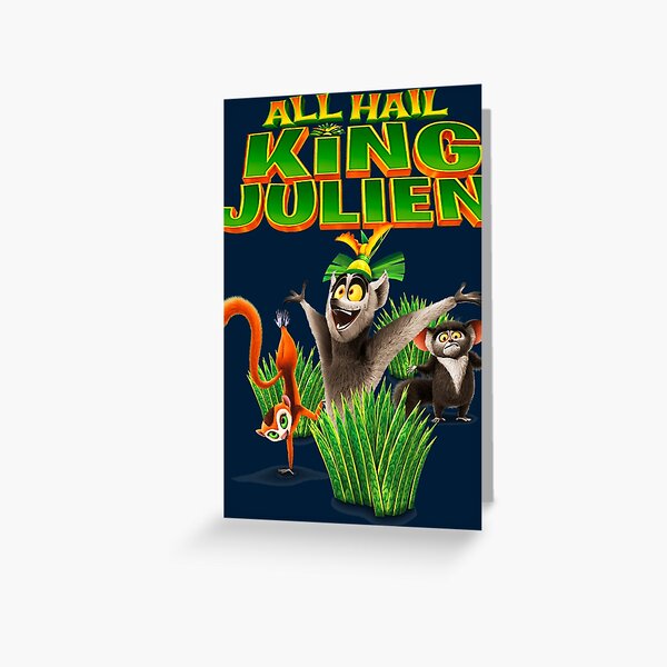 Item preview, all hail king julien gift for fans all hail king julien crimson  designed and sold by Jaimehurlburt.