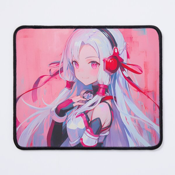 Item preview, Yuna SAO Cute Anime Girl – Oil Painting Style designed and sold by DGitaldreamgirl.