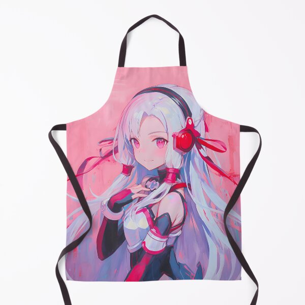 Item preview, Yuna SAO Cute Anime Girl – Oil Painting Style designed and sold by DGitaldreamgirl.