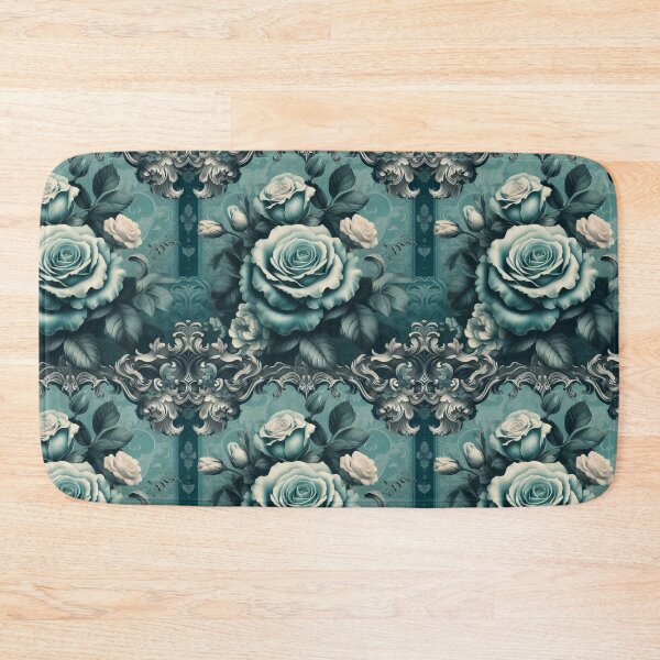 Item preview,  Teal Baroque Inspired Roses designed and sold by DesignsByPrnces.