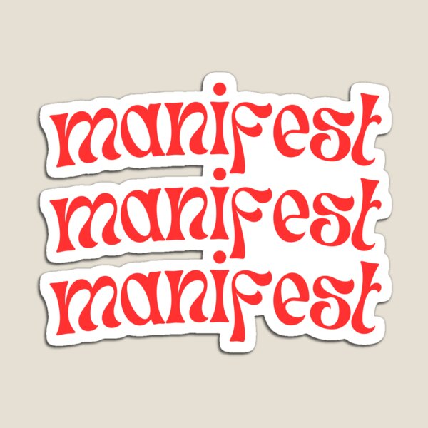 Artikel-Vorschau von MANIFEST, designt und verkauft von Imaginationcute.