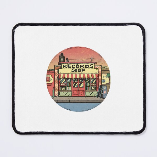 Item preview, Record shop designed and sold by OldSchoolRetro.