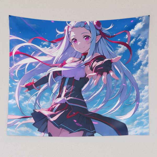 Item preview, Yuna SAO Cute Anime Girl designed and sold by DGitaldreamgirl.