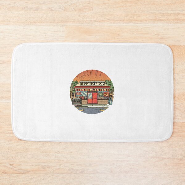 Item preview, Record shop designed and sold by OldSchoolRetro.