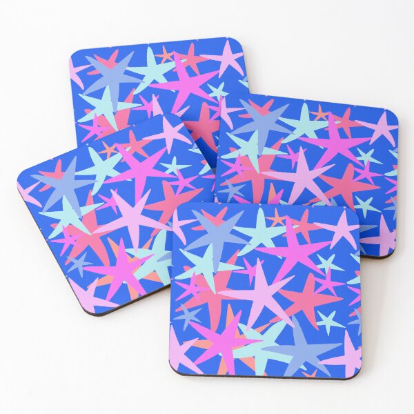 Item preview, Colorful Starfish - Hand-drawn Repeating Pattern designed and sold by Victoria Rose.