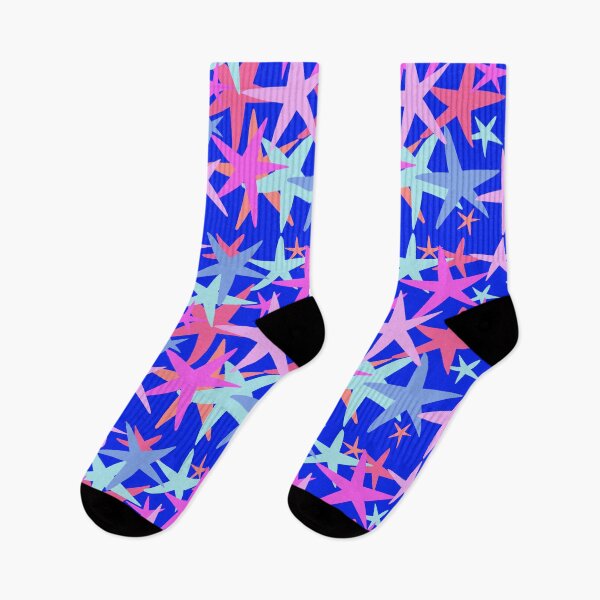 Item preview, Colorful Starfish - Hand-drawn Repeating Pattern designed and sold by Victoria Rose.
