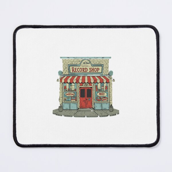 Item preview, Record shop designed and sold by OldSchoolRetro.