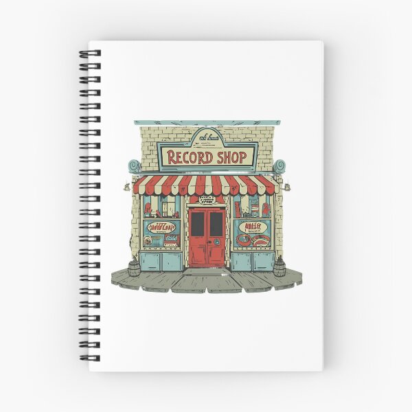 Item preview, Record shop designed and sold by OldSchoolRetro.