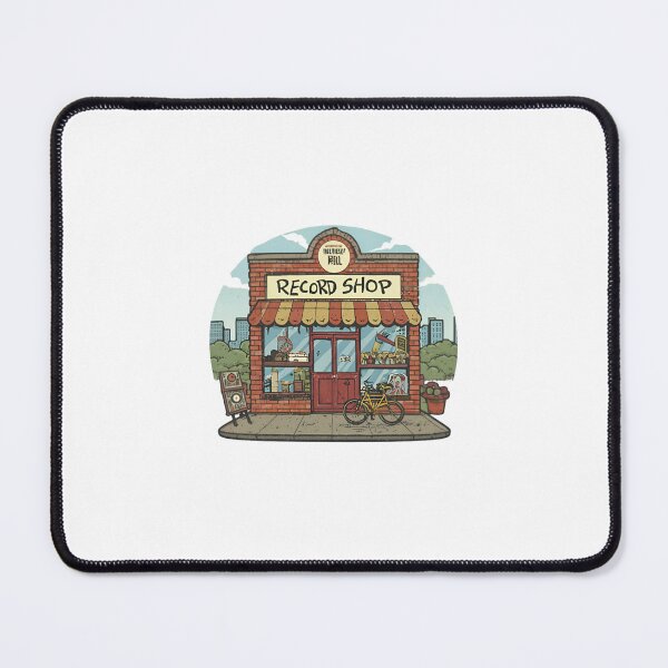 Item preview, Record shop designed and sold by OldSchoolRetro.