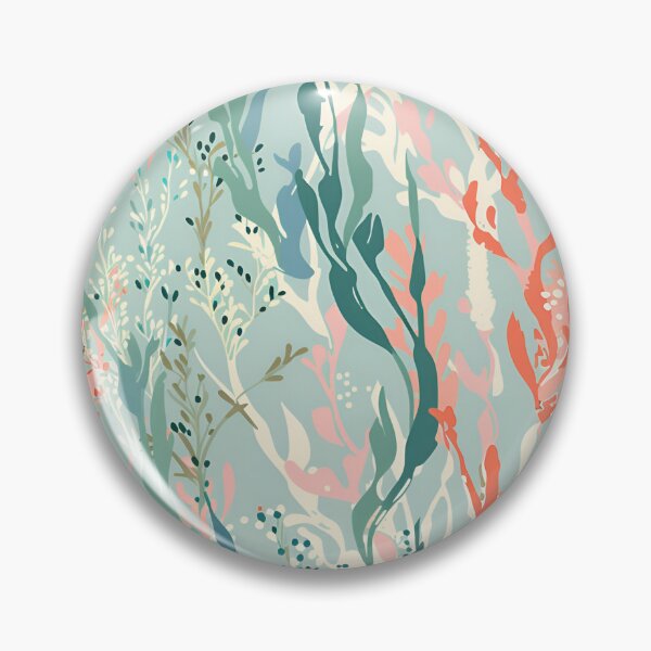 Item preview, Whimsical Seabed Flora Elegance Pattern designed and sold by Varadar.