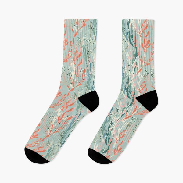Item preview, Whimsical Seabed Flora Elegance Pattern designed and sold by Varadar.