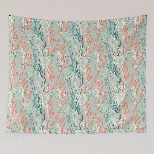 Item preview, Whimsical Seabed Flora Elegance Pattern designed and sold by Varadar.
