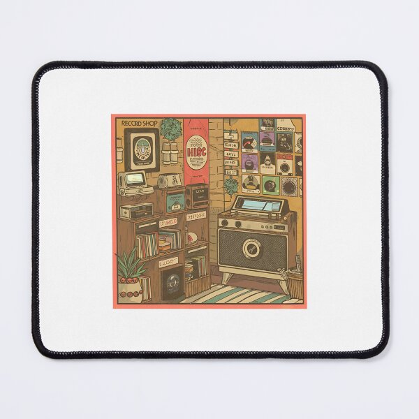 Item preview, Record shop designed and sold by OldSchoolRetro.