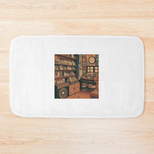 Item preview, Record shop designed and sold by OldSchoolRetro.
