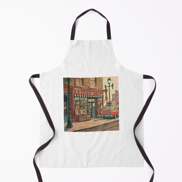 Item preview, Record shop designed and sold by OldSchoolRetro.