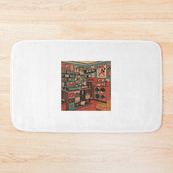 Item preview, Record shop designed and sold by OldSchoolRetro.