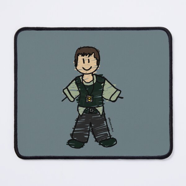 Item preview, Detective Matthews Stick Figure designed and sold by RoserinArt.