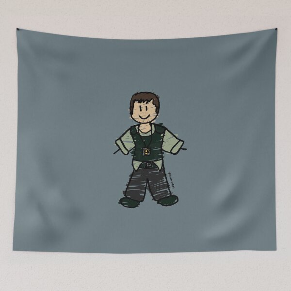 Item preview, Detective Matthews Stick Figure designed and sold by RoserinArt.