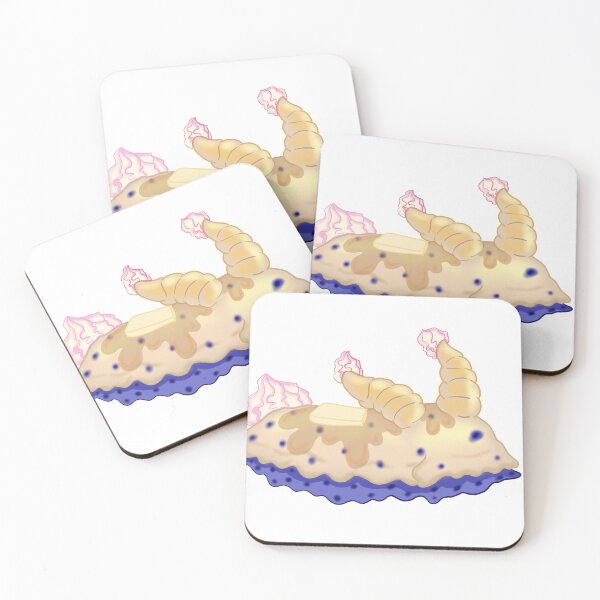 Item preview, Blue Berry Pastry Sea Slug designed and sold by PyroAshes.