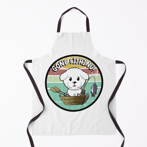 Item preview, Cute Furry dog has gone fishing designed and sold by Pet Station.
