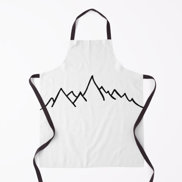 Item preview, Simple mountain line art designed and sold by MysticForest18.